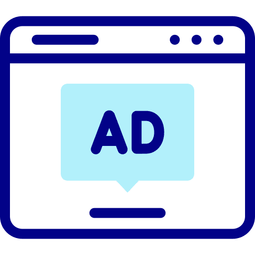 Advertising online marketing advertising megaphone icon