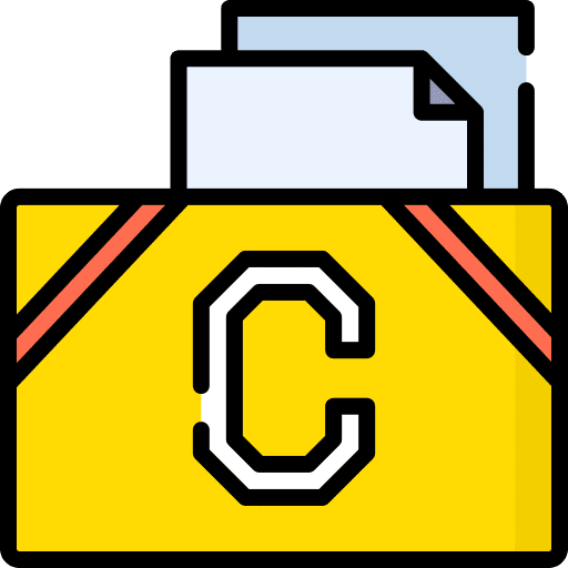 Folder materials file storage folder icon Folder materials file storage folder icon