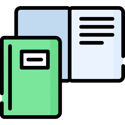 Notebook bookmark business interface icon Notebook bookmark business interface icon