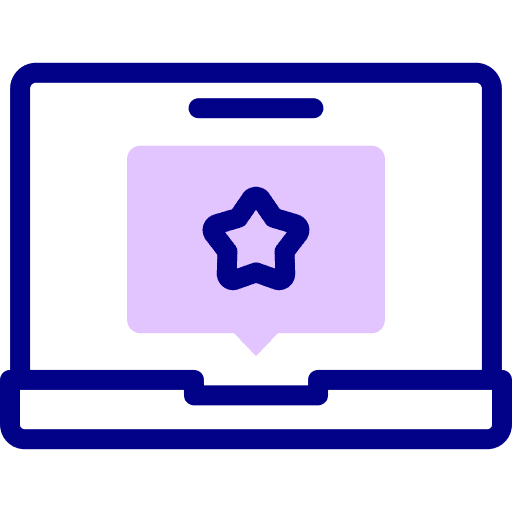 Laptop favourite interface laptop icon Laptop favourite interface laptop icon