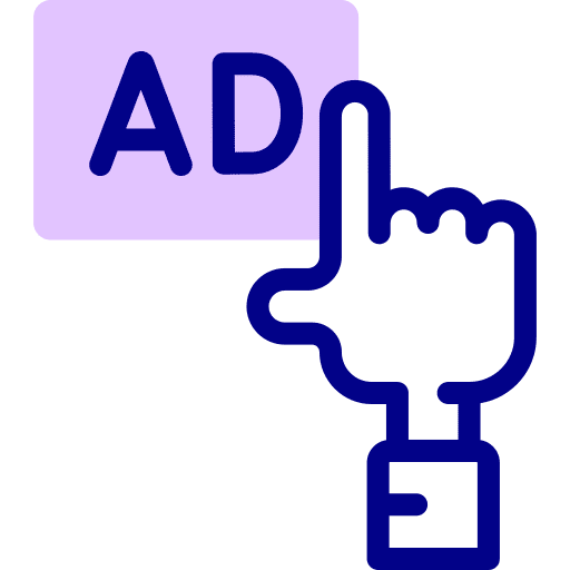Advertising advertising hand marketing icon Advertising advertising hand marketing icon