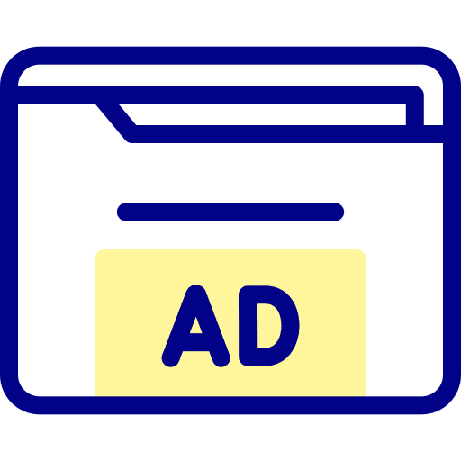 Folder advertising file speaker icon Folder advertising file speaker icon