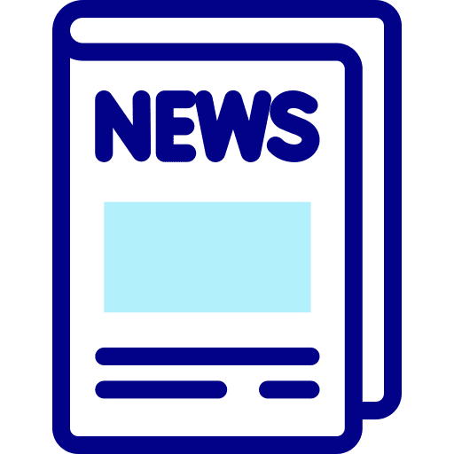 Newspaper text lines newspaper communications icon Newspaper text lines newspaper communications icon