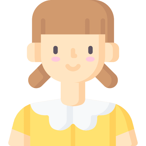 Daughter girl brown hair user icon Daughter girl brown hair user icon