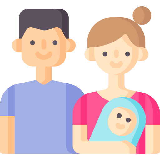 Family baby woman man icon Family baby woman man icon