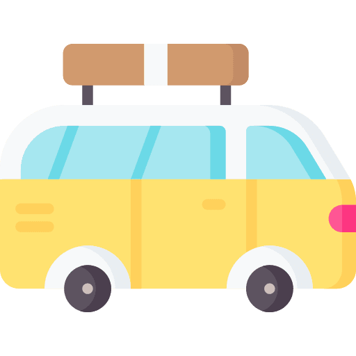 Camper van trailer transportation camper van icon Camper van trailer transportation camper van icon