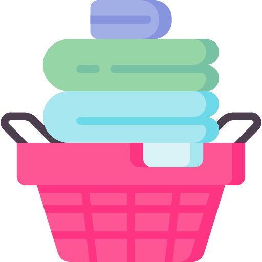 Laundry basket clean furniture and household housework icon Laundry basket clean furniture and household housework icon