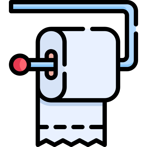 Toilet paper wc toilet paper hygienic icon Toilet paper wc toilet paper hygienic icon