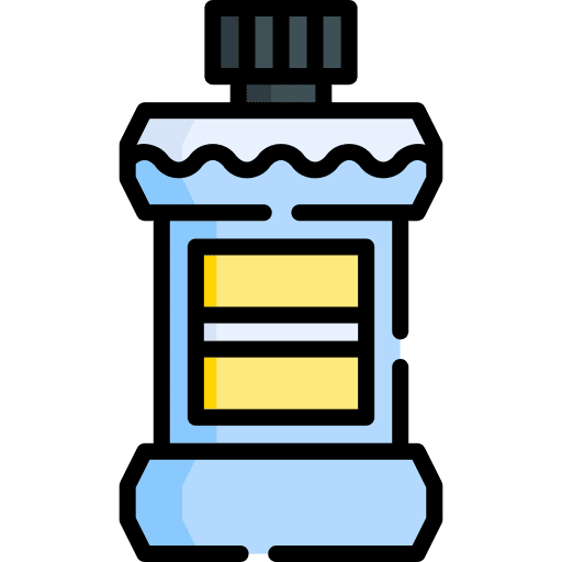 Mouthwash ammonia tooth hygiene healthcare and medical icon Mouthwash ammonia tooth hygiene healthcare and medical icon