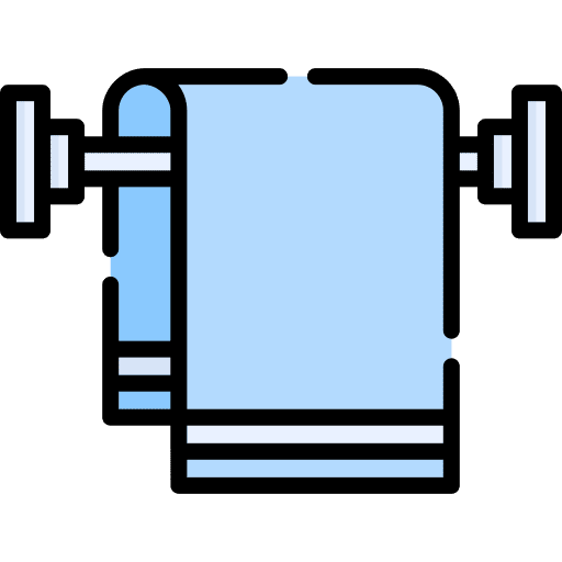 Towel rack amenities wellness towel rack icon Towel rack amenities wellness towel rack icon