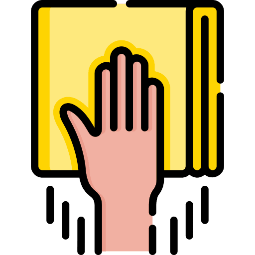 Wipe hands and gestures protection washing icon Wipe hands and gestures protection washing icon