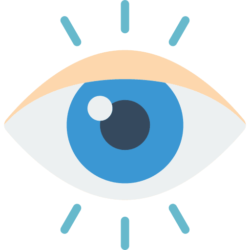 Eye art and design design eye icon