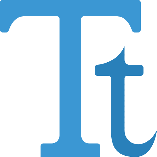 Text tool text type icon