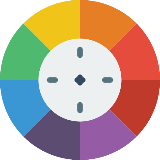 Colour design art and design colour icon Colour design art and design colour icon