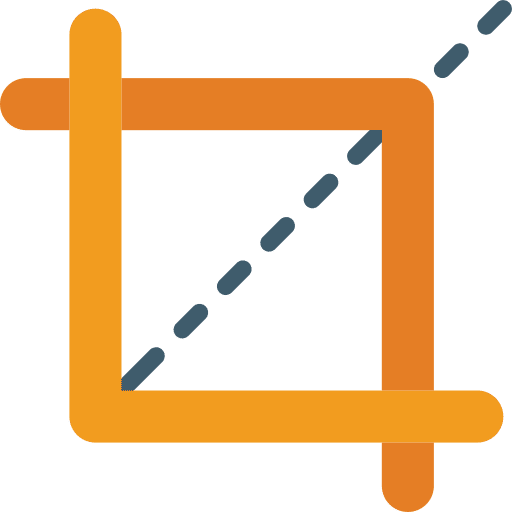 Crop crop ui size icon Crop crop ui size icon