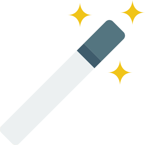 Wand effect ui design icon Wand effect ui design icon