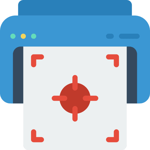 Printer document design print icon Printer document design print icon