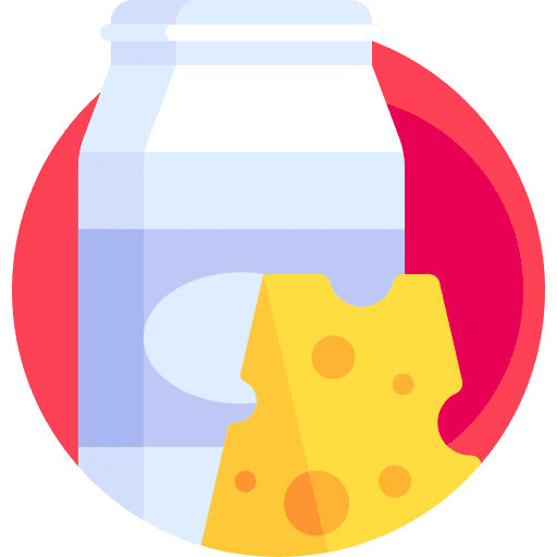 Dairy milk yogurt healthy food icon
