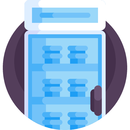 Fridge electronics raw meat fridge icon