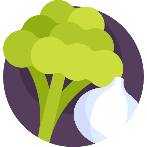 Vegetables healthy food food and restaurant commerce and shopping icon