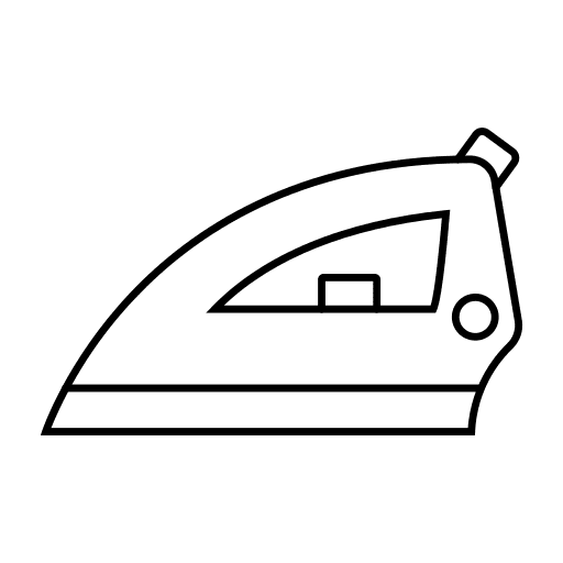 Iron furniture and household electronics iron icon Iron furniture and household electronics iron icon