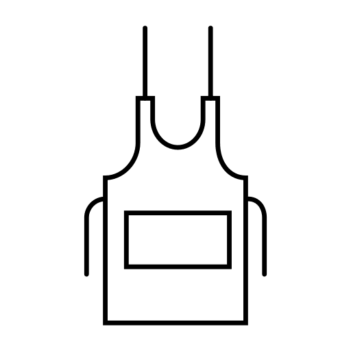 Apron apron kitchen protection icon Apron apron kitchen protection icon