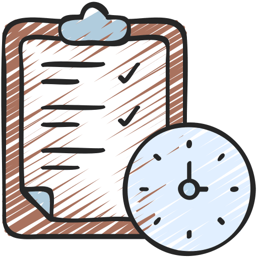 Checklist process clipboard checklist icon