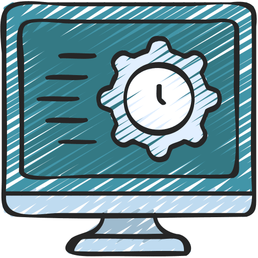 Time management deadline time and date time management icon