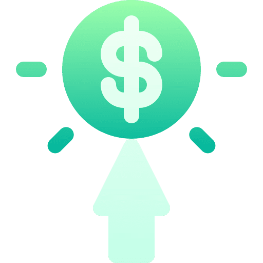 Cost per click cost per click pointer marketing icon