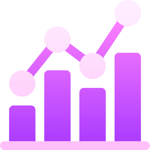 Statistics business and finance profits business icon