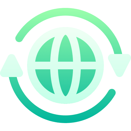 Global marketing megaphone advertisement advertising icon