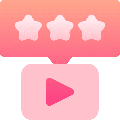 Review computer video feedback icon