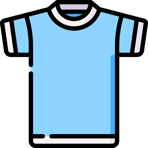 Tshirt clothes wear short sleeves icon