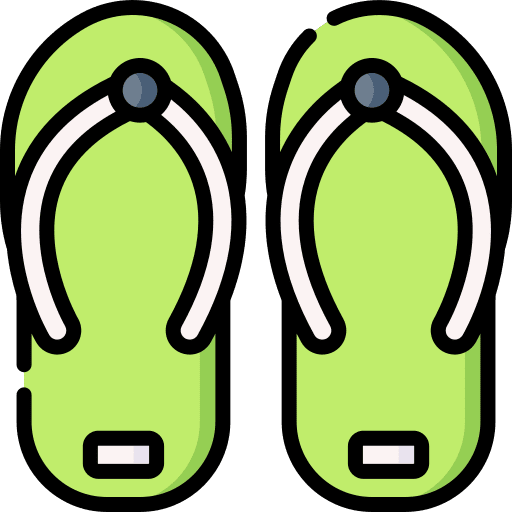 Flip flops slippers footwear shoes icon Flip flops slippers footwear shoes icon