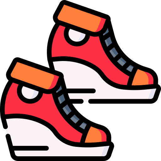 Wedge heel fashion women footwear icon Wedge heel fashion women footwear icon