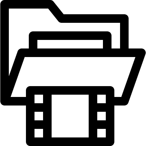 Video folder files and folders video folder icon Video folder files and folders video folder icon
