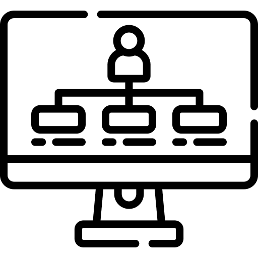 Hierarchy user hierarchy business icon Hierarchy user hierarchy business icon