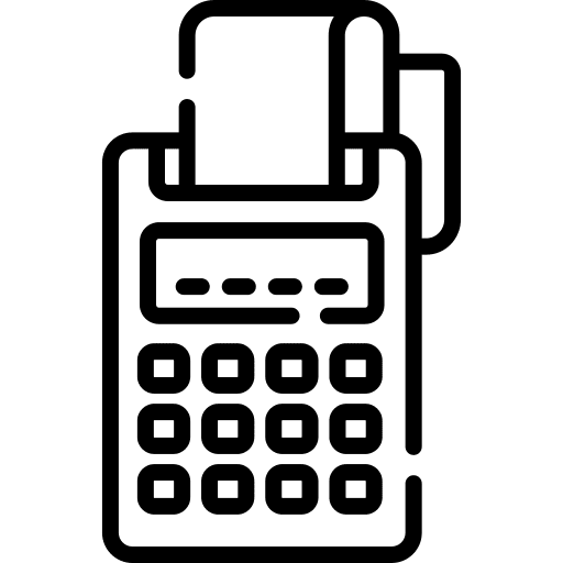 Pos terminal point of service pos terminal business and finance icon Pos terminal point of service pos terminal business and finance icon