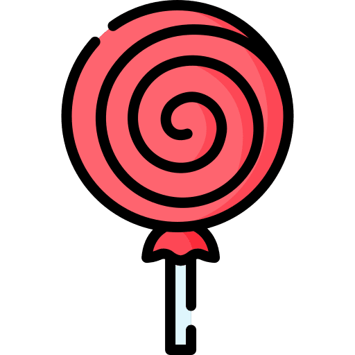 Lollipop sweet candy food and restaurant icon Lollipop sweet candy food and restaurant icon