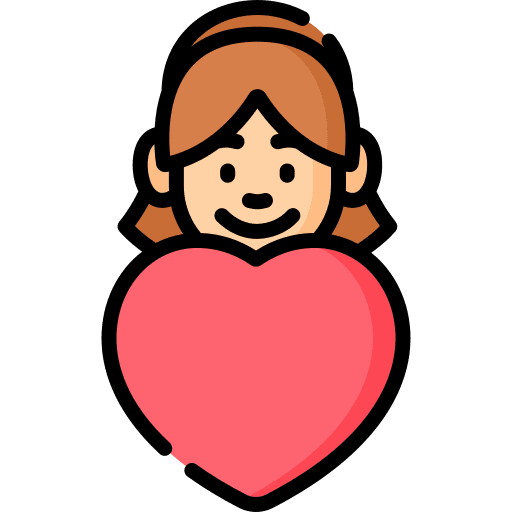 International childrens day heart kid and baby girl icon International childrens day heart kid and baby girl icon