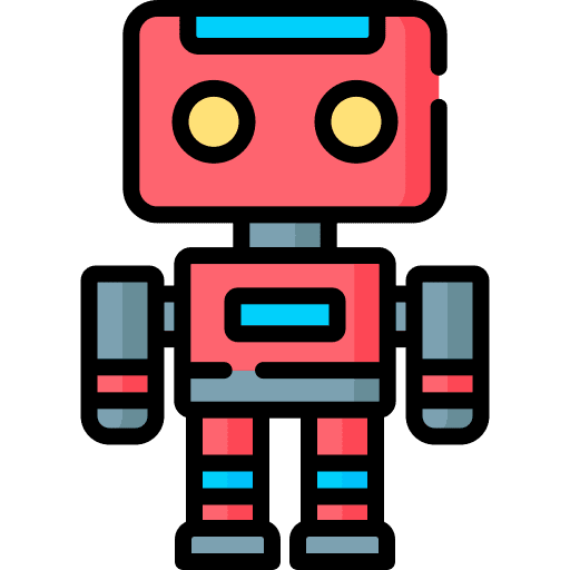 Robot electronics science fiction bot icon Robot electronics science fiction bot icon