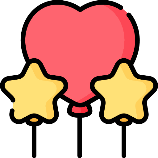 Balloons decoration entertainment balloons icon Balloons decoration entertainment balloons icon