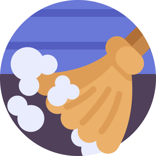Broom broomstick housekeeping clean icon Broom broomstick housekeeping clean icon