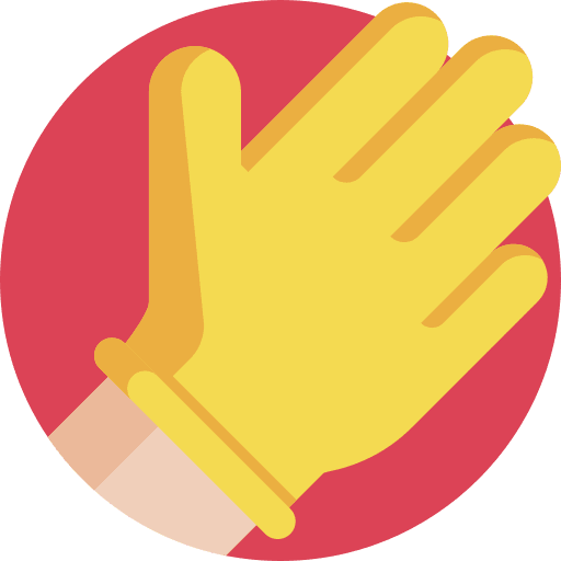 Cleaning gloves cleaning materials hand gloves household icon