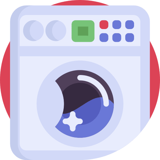 Washing machine washing clothes washing machine cleaning icon Washing machine washing clothes washing machine cleaning icon