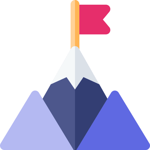 Goal success goal task icon