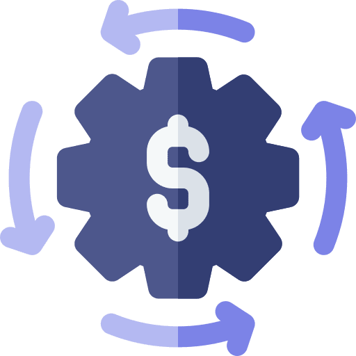 Finance budget investment business icon Finance budget investment business icon