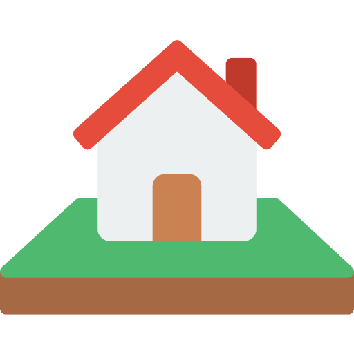 Plot address home location icon