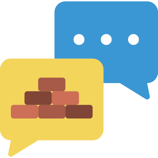 Conversation communications chat conversation icon