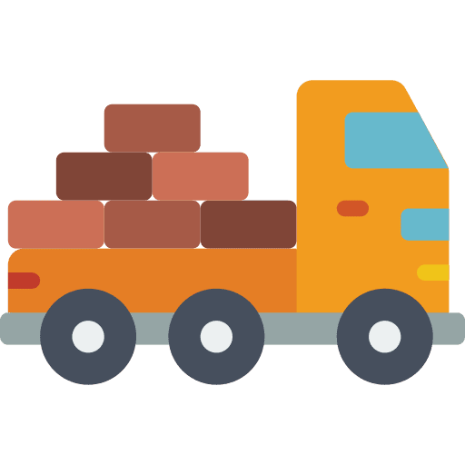 Logistics delivery logistics delivery brick logistics icon
